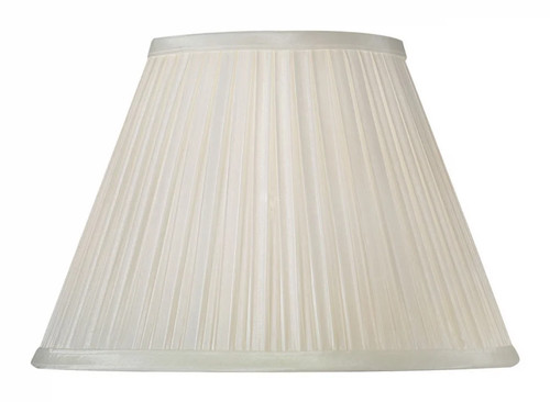 Lampshade cream tapered - cream, 8"