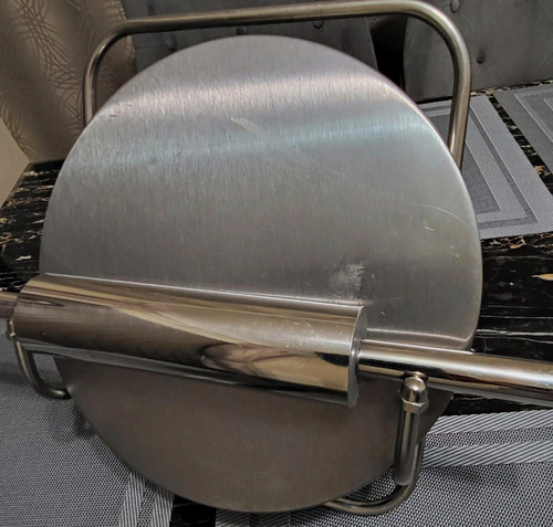 Stainless steel single burger - stainless,