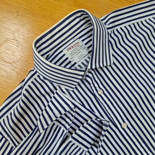 Lewin navy white bengal - white,