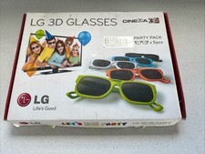 LG 3D Passive Cinema Glasses Party Pack AG-F215 Bundle  5 Pairs Genuine