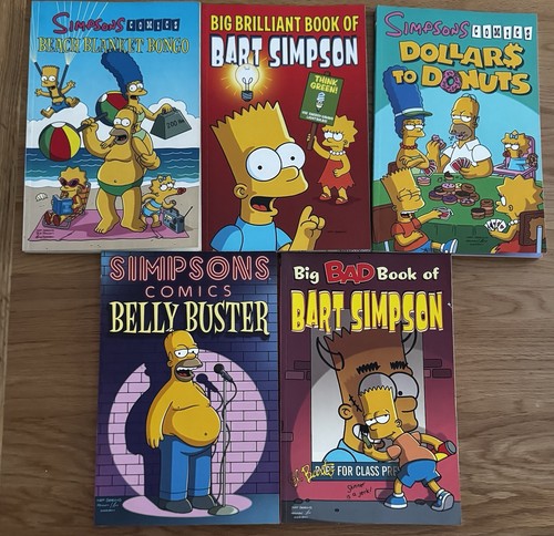 Simpsons comics titan books - simpsons,