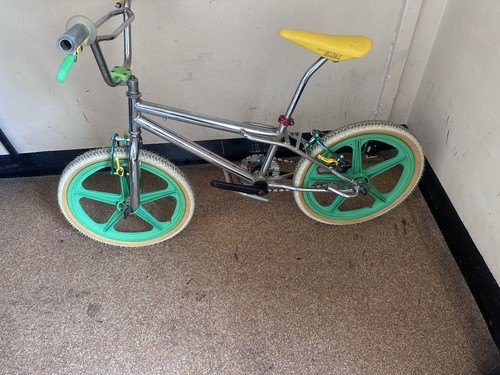 Old school green skyway bmx - green,