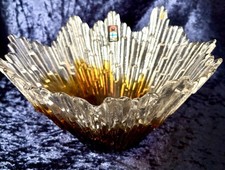 Humppila Finland Northern Lights Bowl Tauno Wirkkala Design Original Label