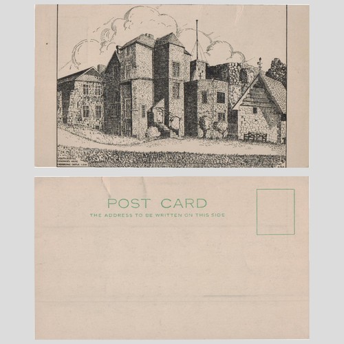 Vintage postcard carisbrooke - vintage,