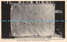 R389775 Roman Tile 5 Inscribed Avstalis Dibvs XII Vagatvr Sib Cotidim Australis