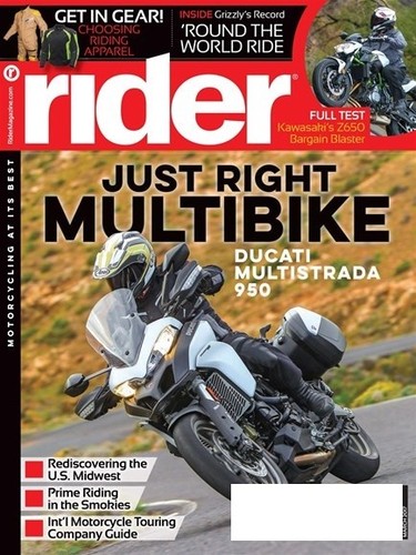Rider march 2017 ducati - rider,