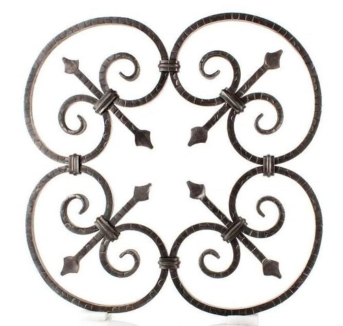 Wrought iron ornament - ornament,