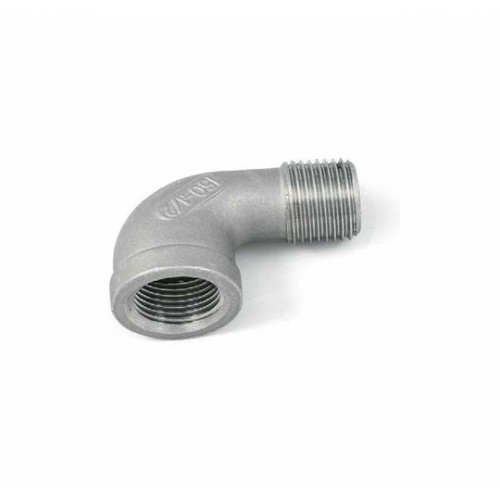 Bspt male female elbow pipe - male/female,