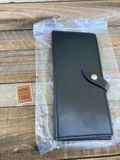 AKER Plain Black Leather