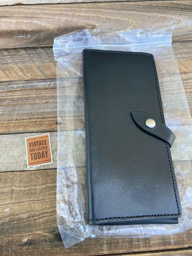 Aker plain black leather - aker,