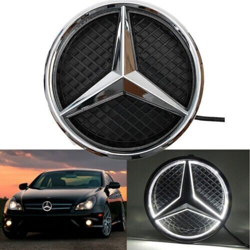 Illuminated front grille mesh - grille,