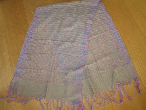 Pink blue woven - pink, wrap