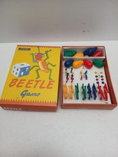 RETRO STYLE BUILD A BEETLE GAME  2 - 4 PLAYERS GREAT FAMILY FUN 100% COMPLETE .