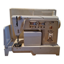 Vintage SINGER 760 Touch & Sew Sewing Machine with Accessory Box