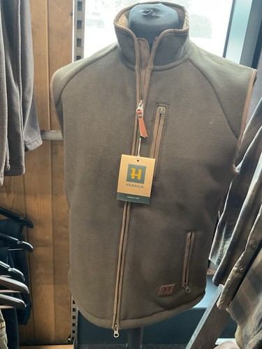 Harkila brown sherpa - gilet, new