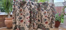 SANDERSON KELMSCOTT TREE LINED CURTAINS  33" DROP BY 53" WIDTH