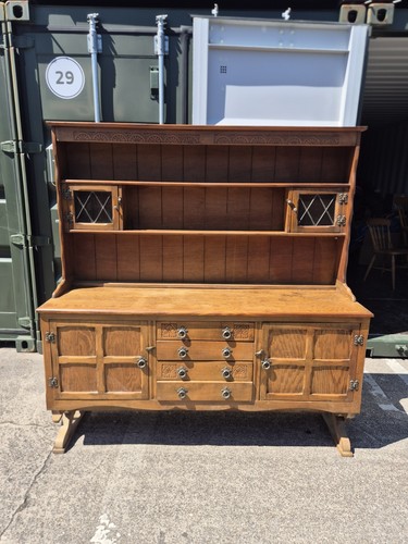 Antique oak dresser - oak,