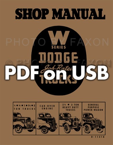1941 1947 dodge truck pdf - pdf, on