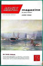 Vintage Airfix Magazine June 1962 Very Good Condition
