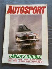 Autosport Magazine 1989 Multi Listing Choose From List Formula 1 3 BTCC DTM