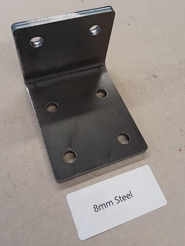 Steel angle brackets - steel, 80