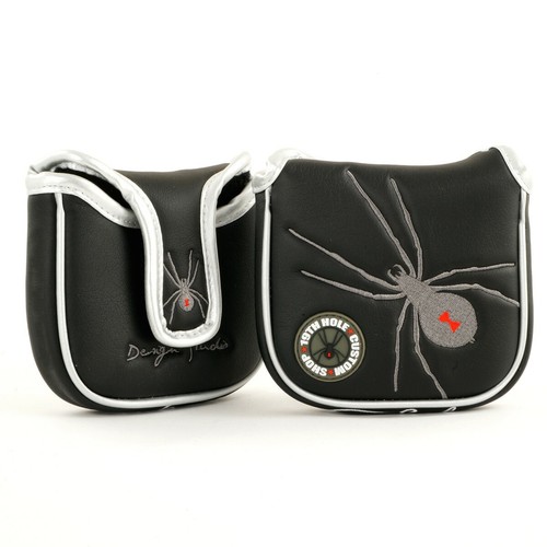 Black spider mallet putter - spider,