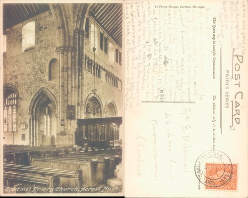 Cartmel priory church frith - church, frith's