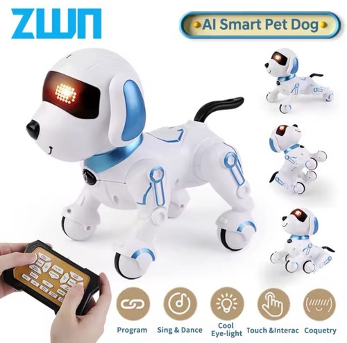 Plush robot dog toy - robot,