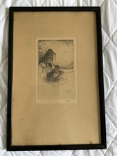 SIGNED Antique F. Robson Early