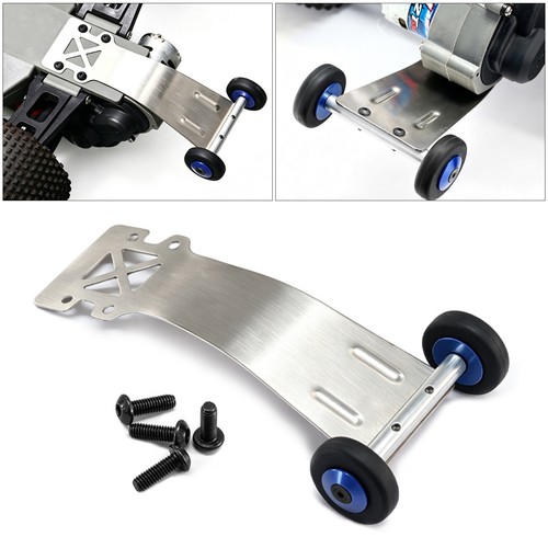 Steel rear wheelie - bar, for