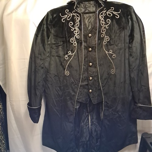Mens gothic steampunk frock - mens,