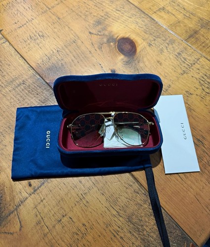 Gucci sunglasses gold - sunglasses, gold-toned
