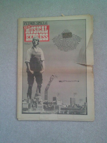Nme may 1974 monty python - nme,