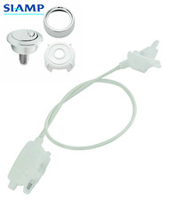 Siamp Optima 50 Replacement Cable 34495300 + D/F Chrome/Brass/Matt Black Button