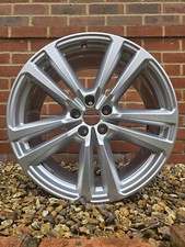 AUDI Q7 ALLOY WHEEL 20" 5 PARALLEL SPOKE 4M GENUINE 9X20 ET33 4M0601025H ?
