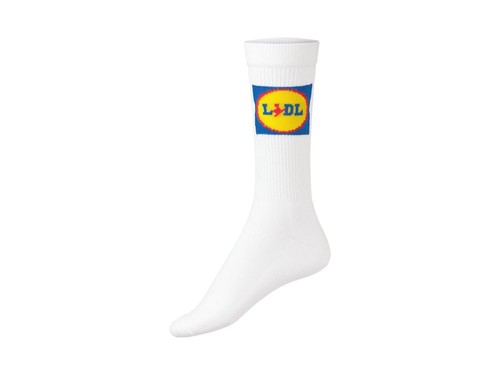 Lidl white sports socks - lidl,
