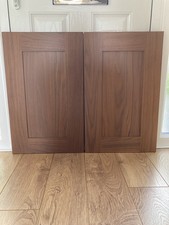 Chippendale Shaker  door 716mm high x 446mm wide. Walnut veneer on solid oak 