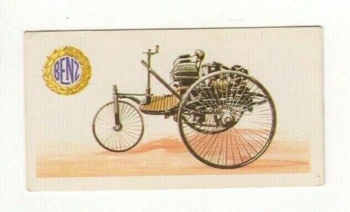 Motor car card - car, benz