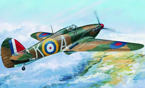Trumpeter scale hurricane - trumpeter, 1/24