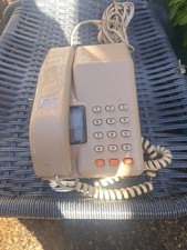 Vintage BT British Telecom Viscount Landline Phone 1980’s Wired Phone