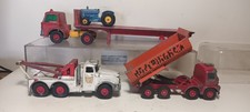 MATCHBOX LESNEY KINGSIZE, COMMERCIALS lot, c1960`s Ford, Scammell, Foden