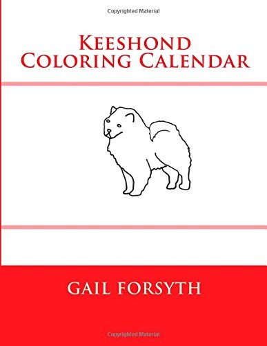 Keeshond coloring - keeshond,