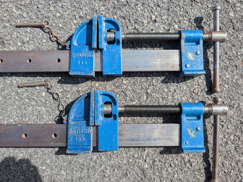Vintage record 133 sash - sash, clamps