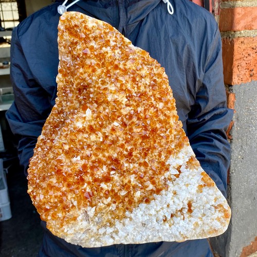 73lb natural citrine - 18.73lb,