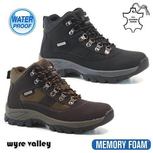 Mens waterproof boots leather - waterproof,