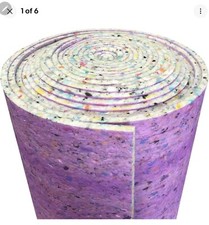 carpet underlay 12mm thick upto 15sqm BEST PRICE FREE DELIVERY luxury cushion