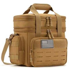 Heavy Duty Tactical Lunch Box for Men - Leakproof, Insulated Cooler Bag UK