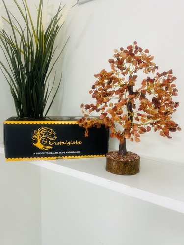 Carnelian crystal tree - crystal,