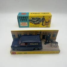 Corgi B.M.C. Mini Police Van With Tracker Dog Diecast Model