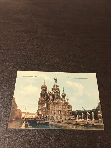 Unposted postcard russia - postcard,